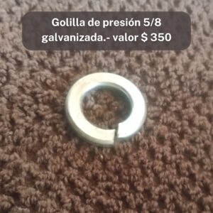 Golilla de presión 5/8 galvanizada