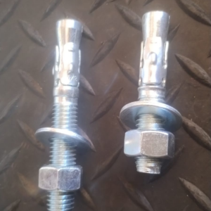 Pernos de anclaje, todas las medidas.